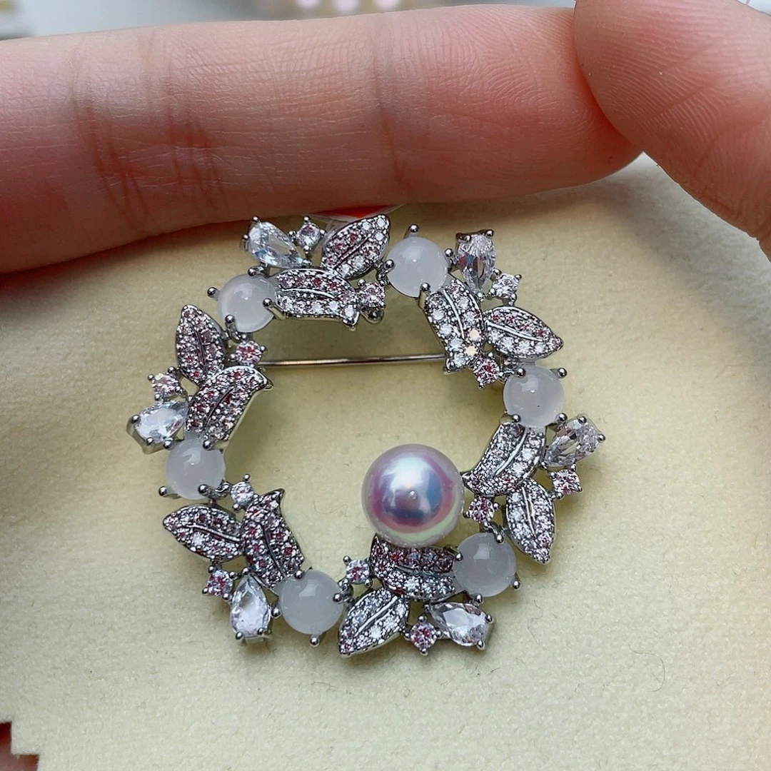 胸饰未镶嵌海水珍珠w92