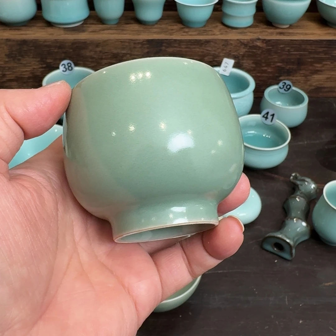 龙泉窑青瓷南宋老釉福利