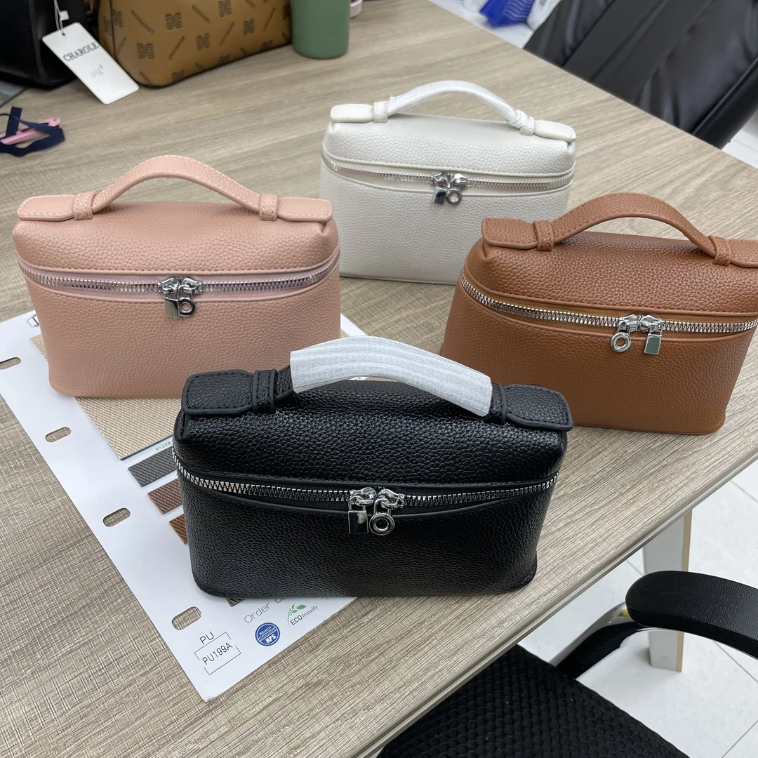 中号简约风耐磨立体相机包车缝线单肩包化妆箱欧美复古