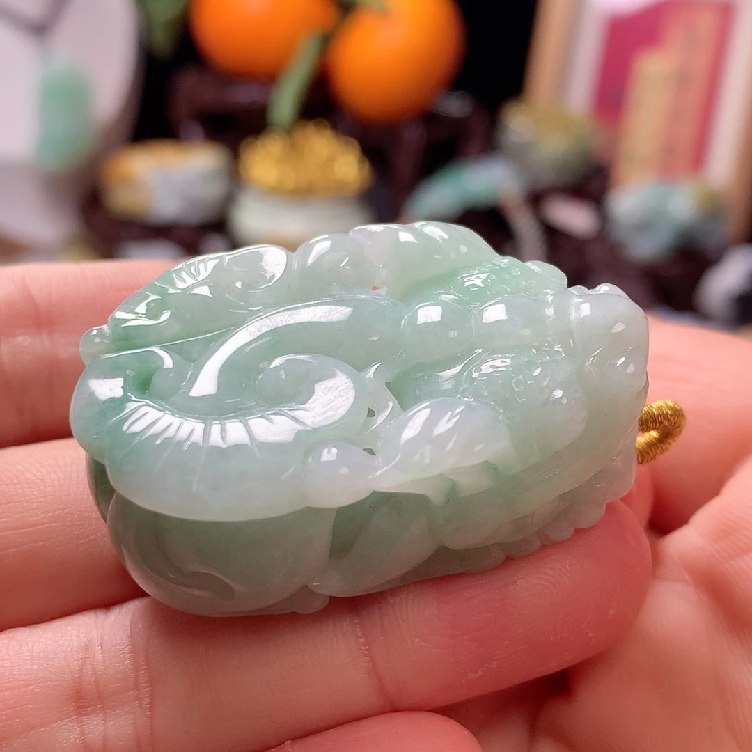 【闪购商品】翡翠颈饰未镶嵌翡翠貔貅