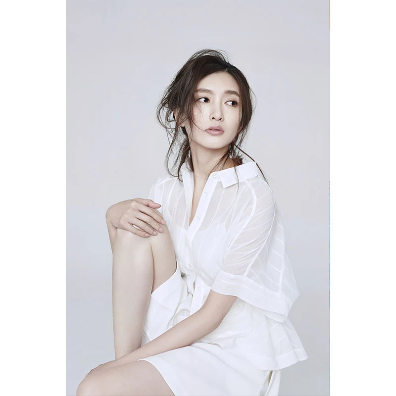 江疏影海报性感美女明星写真周边宿舍卧室壁纸改造墙贴画定制壁画