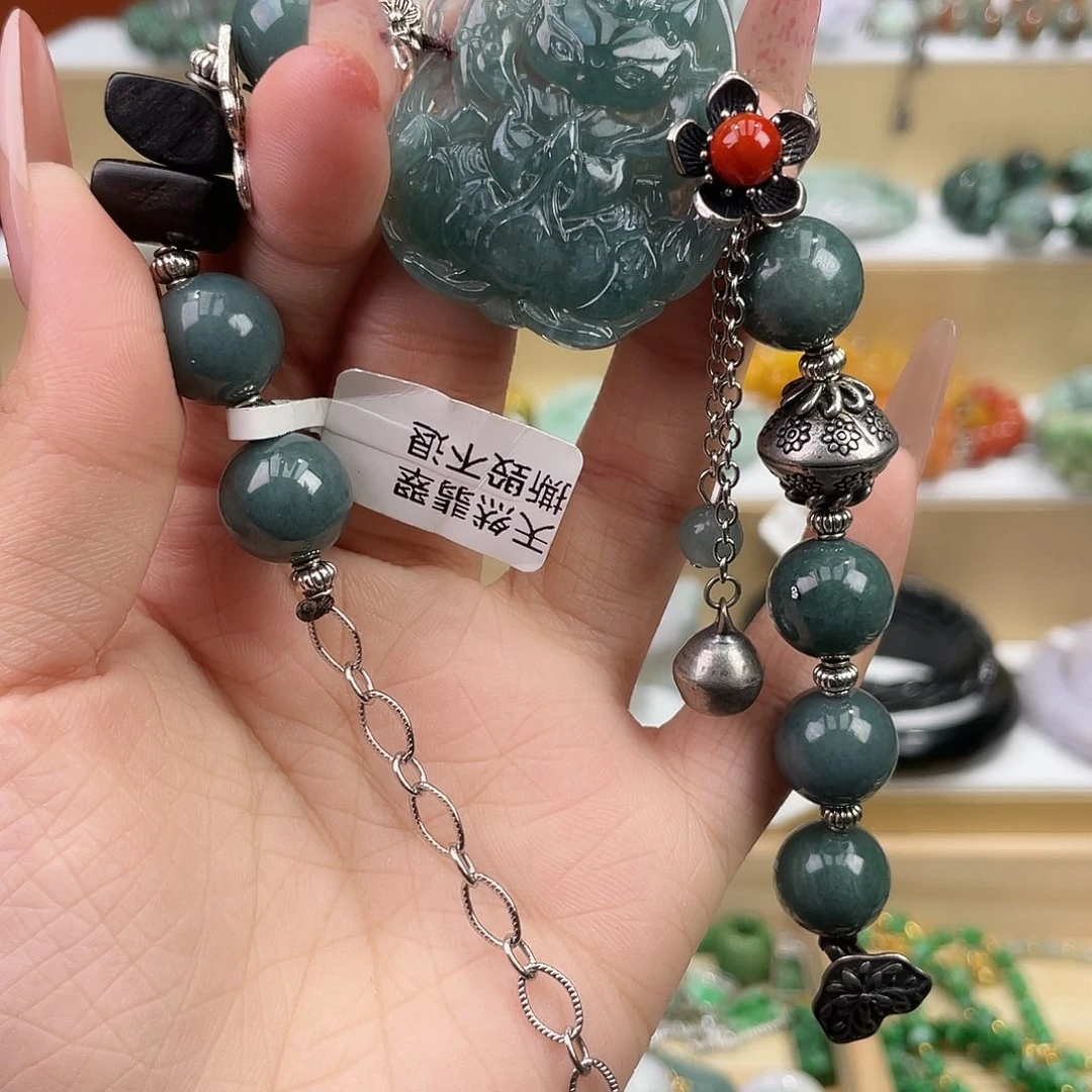 翡翠未镶嵌手链手链