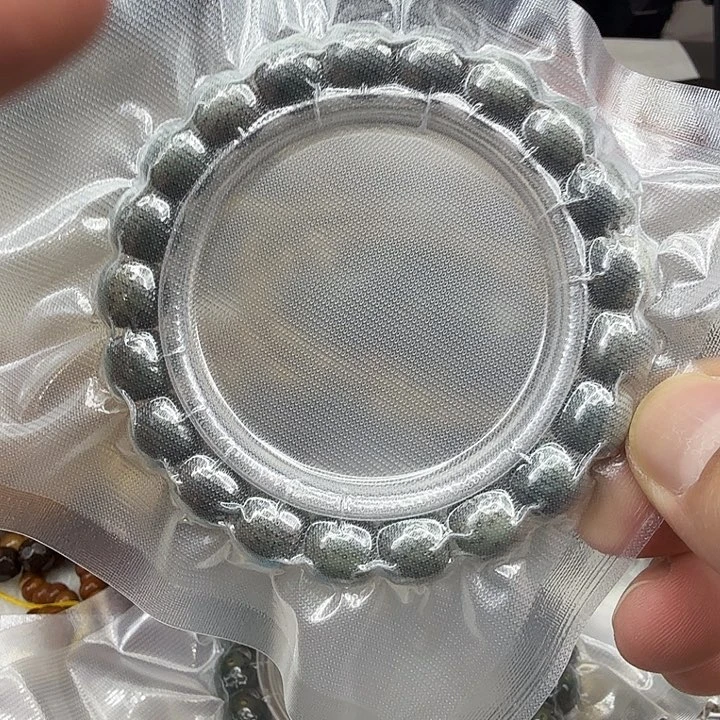 星月菩提手串154高端绿星月菩提单圈1.1