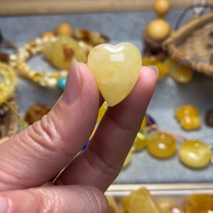 蜜蜡颈饰未镶嵌蜜蜡