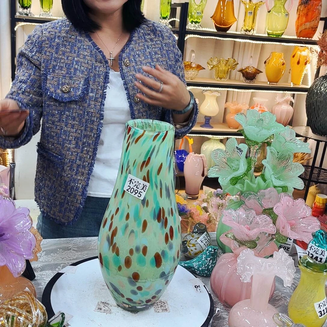 2095 家悦美居琉璃摆件不完美