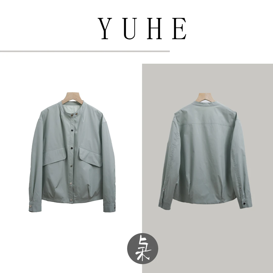 【YU HE】与禾春季时尚百搭舒适外套(YH24JK040103)