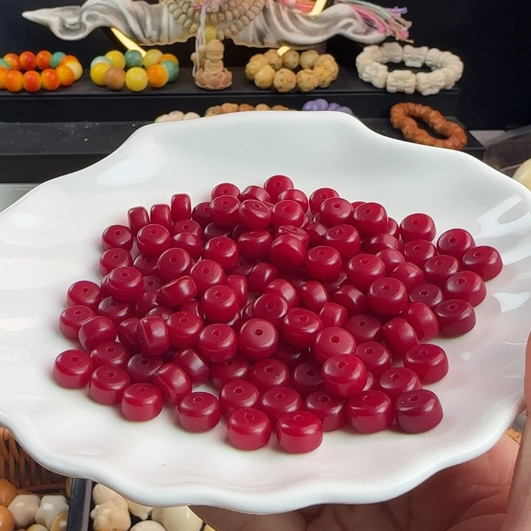 手串菩提根/象牙果卡9莎莎红药片100卡牌➕20备珠