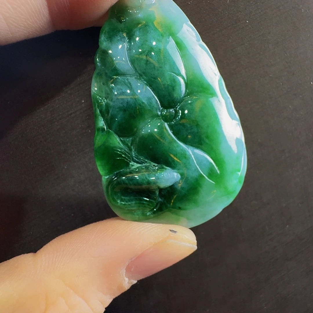 翡翠颈饰未镶嵌十****h老坑