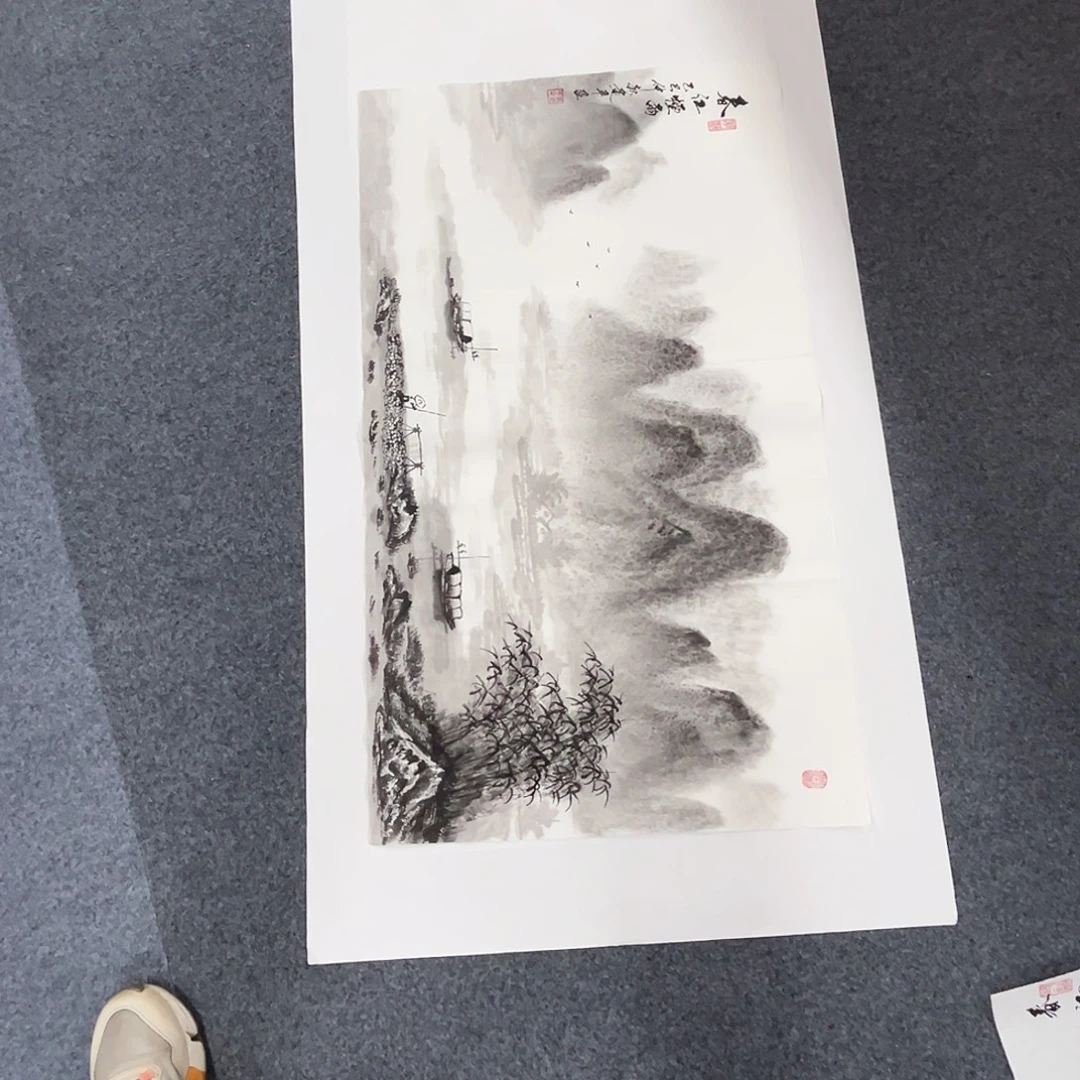 我***名国画精品手绘作品