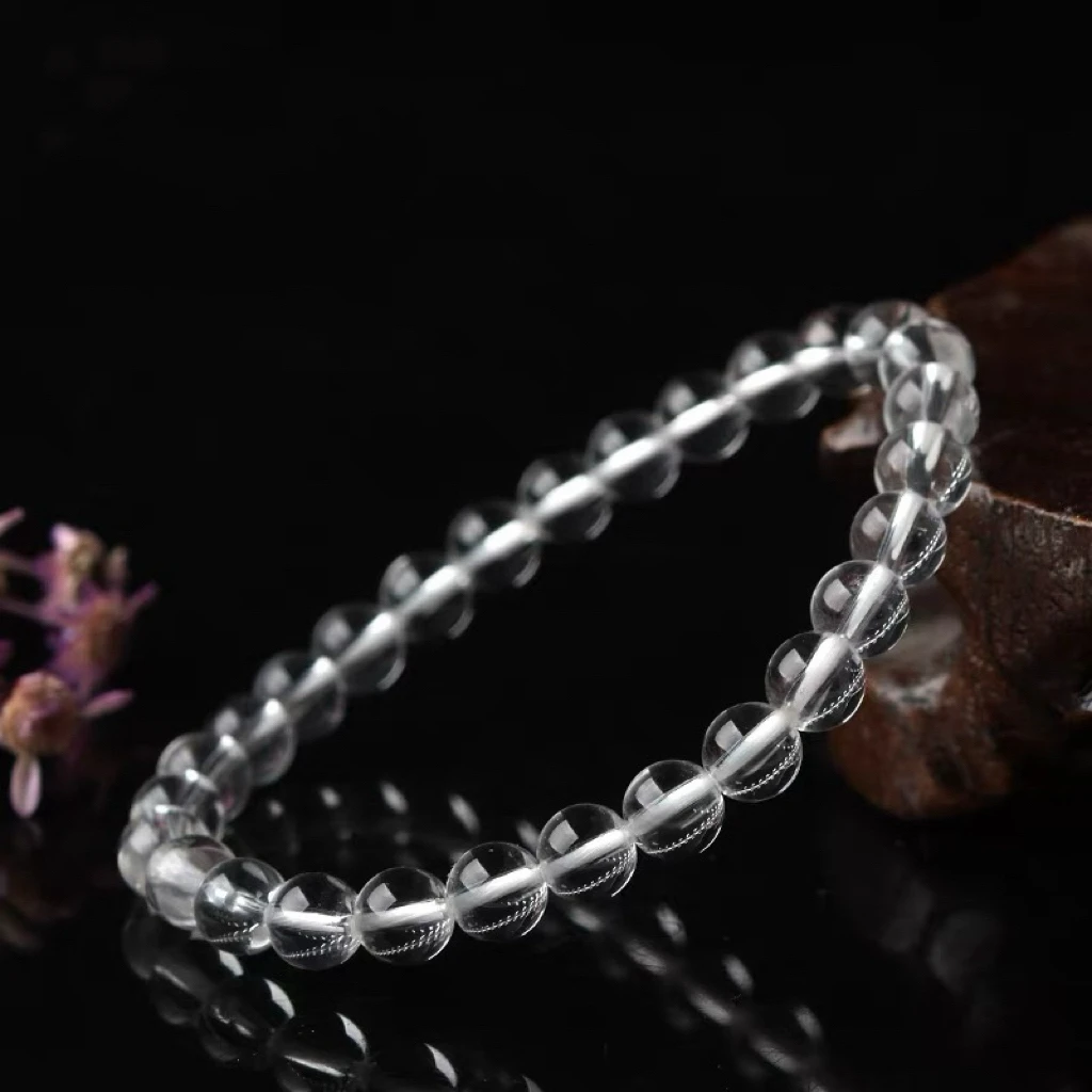 6mm（双A纯净体）白水手串手链饰品