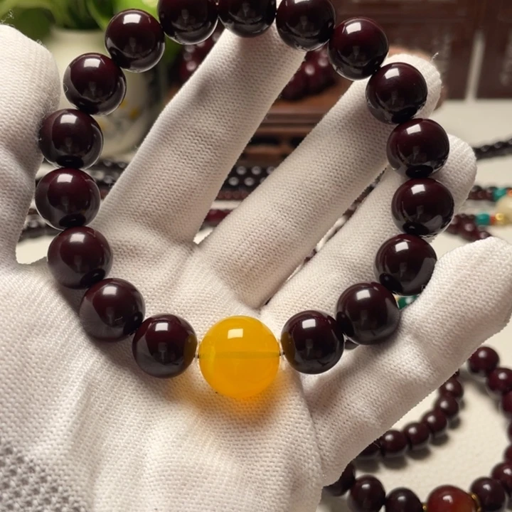 放***人吊坠猴头核桃猴头手串