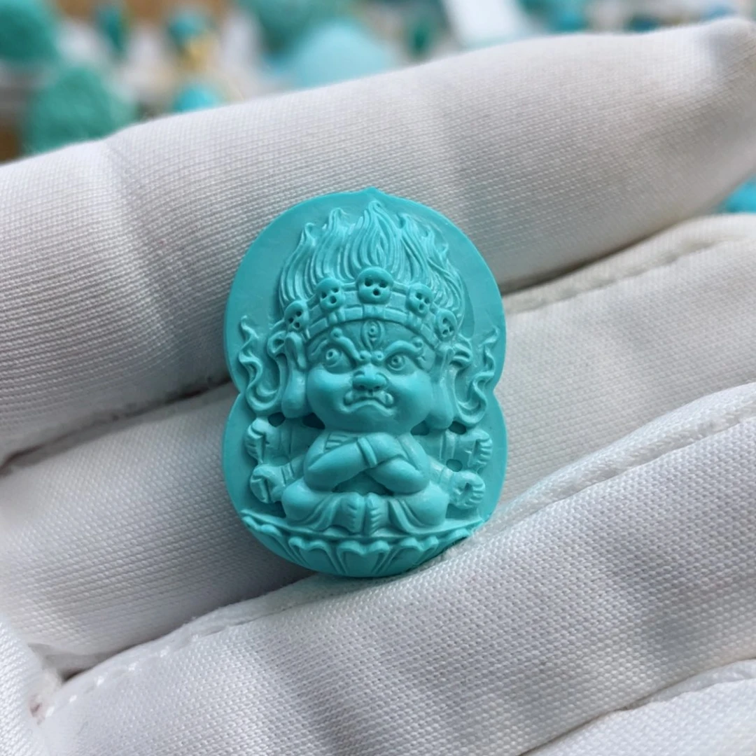 绿松石珠宝奇石未镶嵌