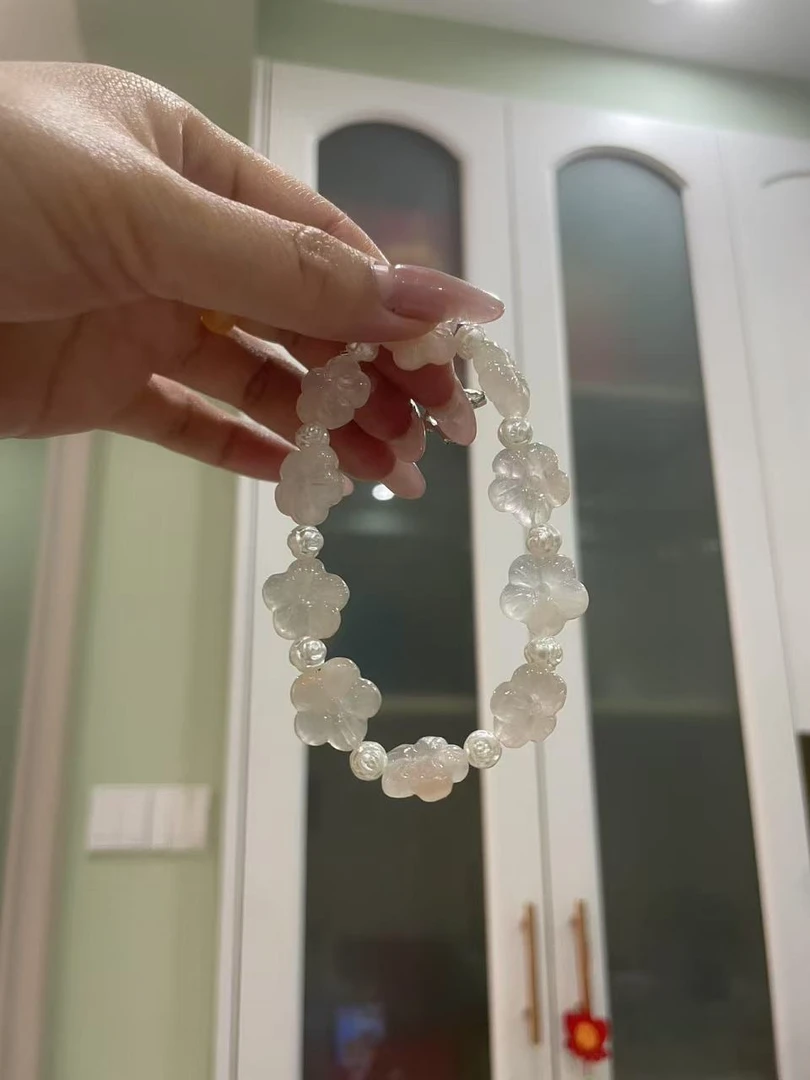 花花手串下单备注颜色全品无瑕个别有樱花肉肉，一串10个