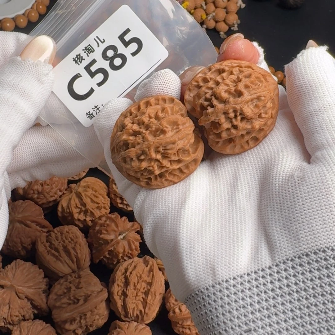 文玩核桃把件37苹果C585