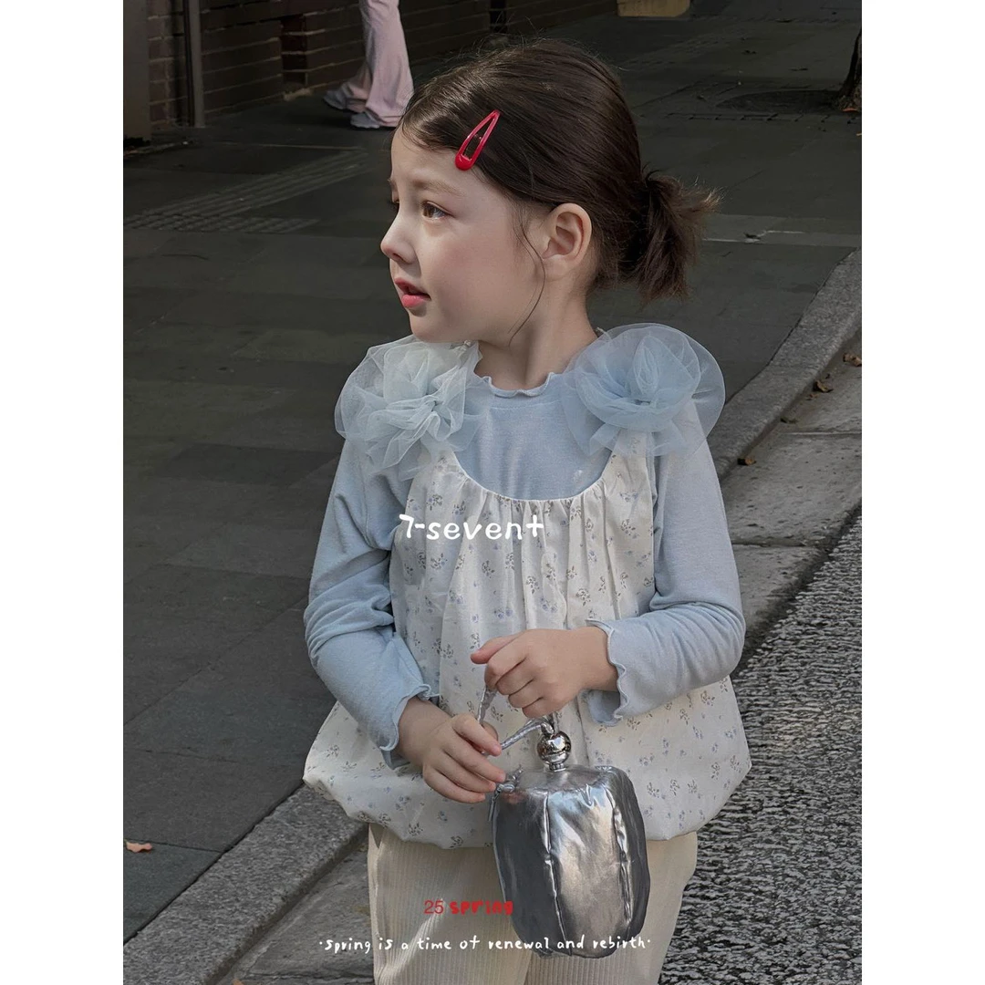 7Seven·25春~碎花上衣两件套8572（汉服套装）