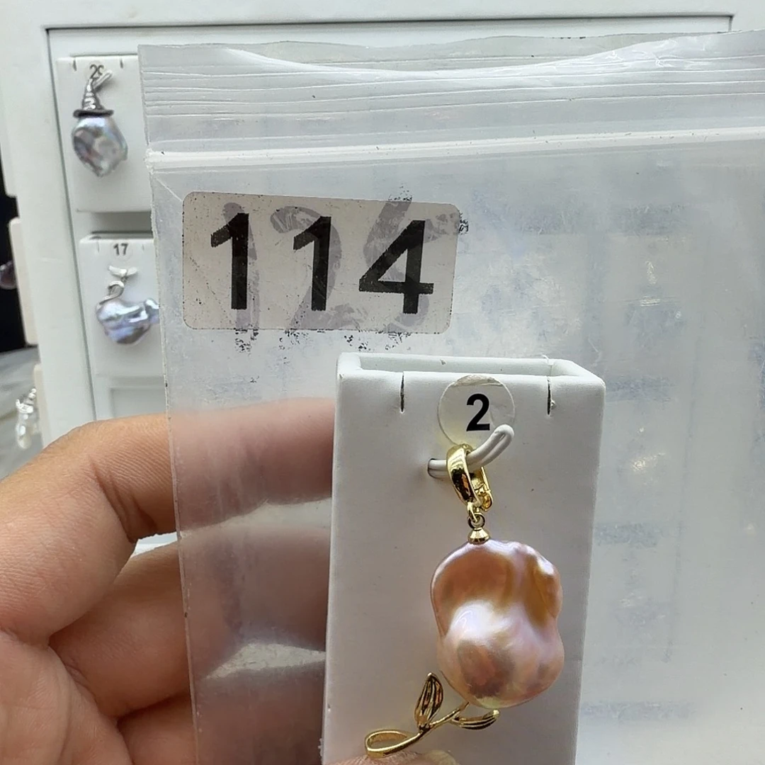 颈饰合金淡水珍珠