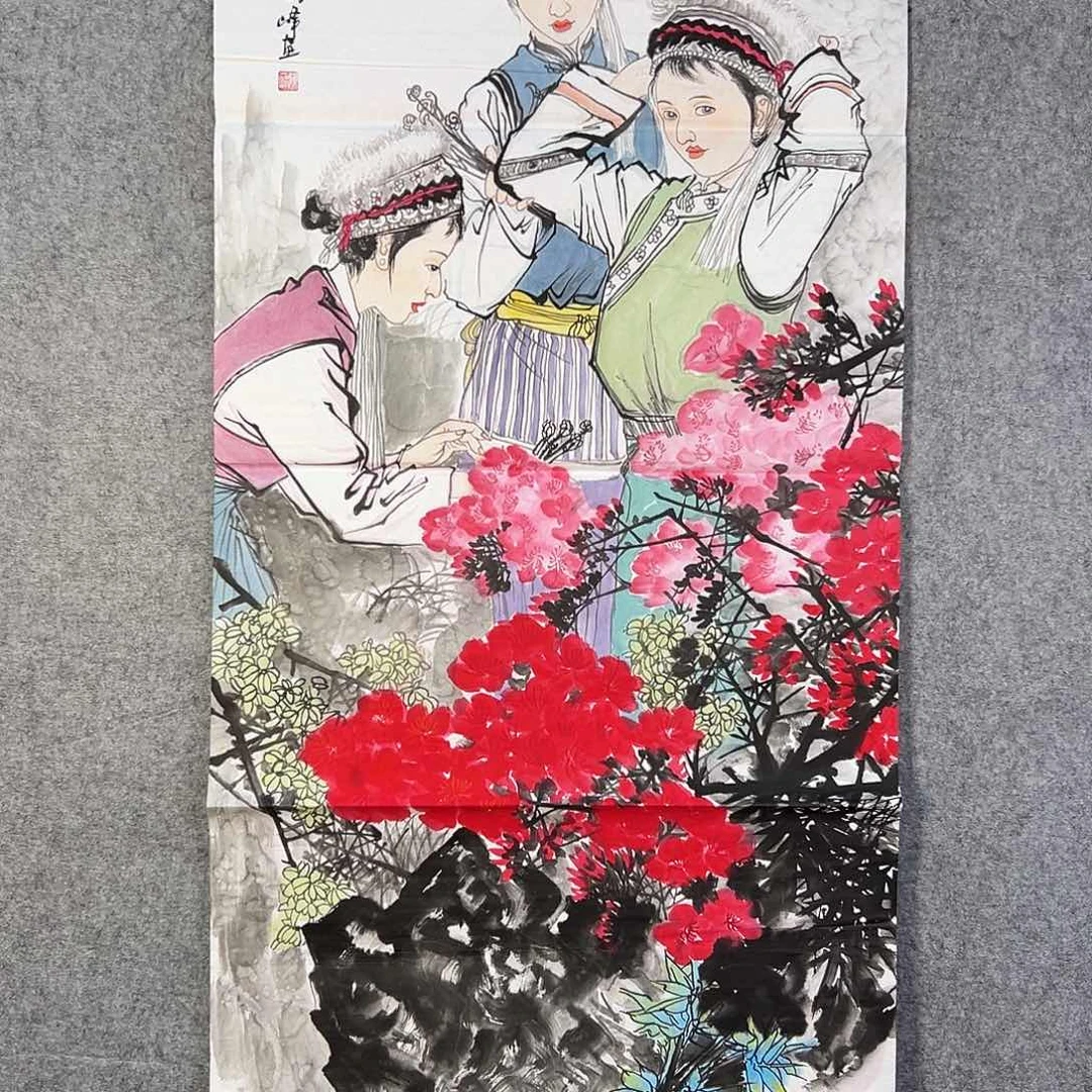 国画135 花鸟在此鸣叫的日子