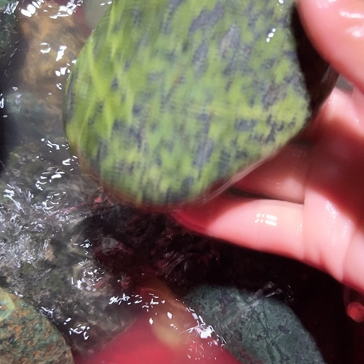 乐***谜蛇纹石玉未镶嵌西藏藏玉药王石