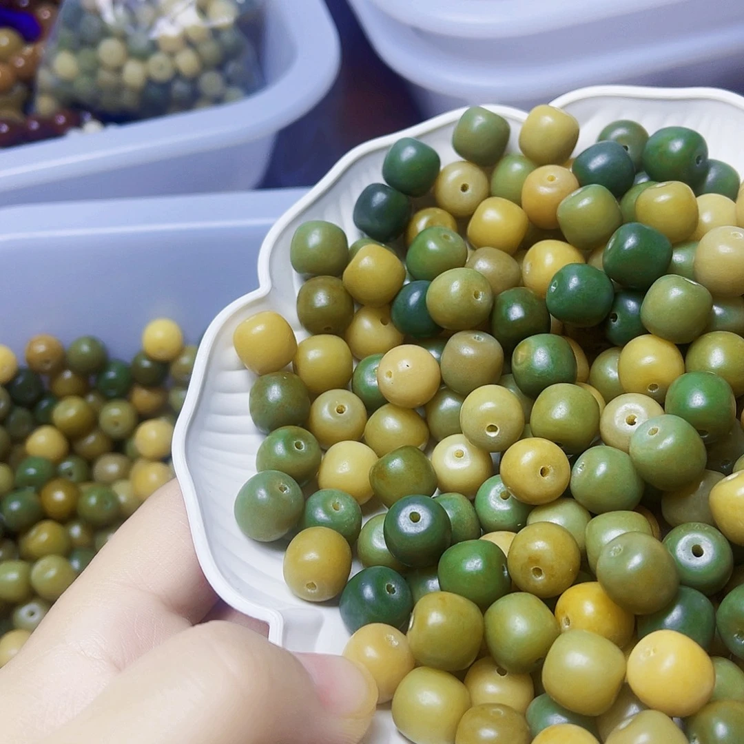 白玉菩提吊坠白玉菩提12青提桶50颗卡灯牌宠40颗