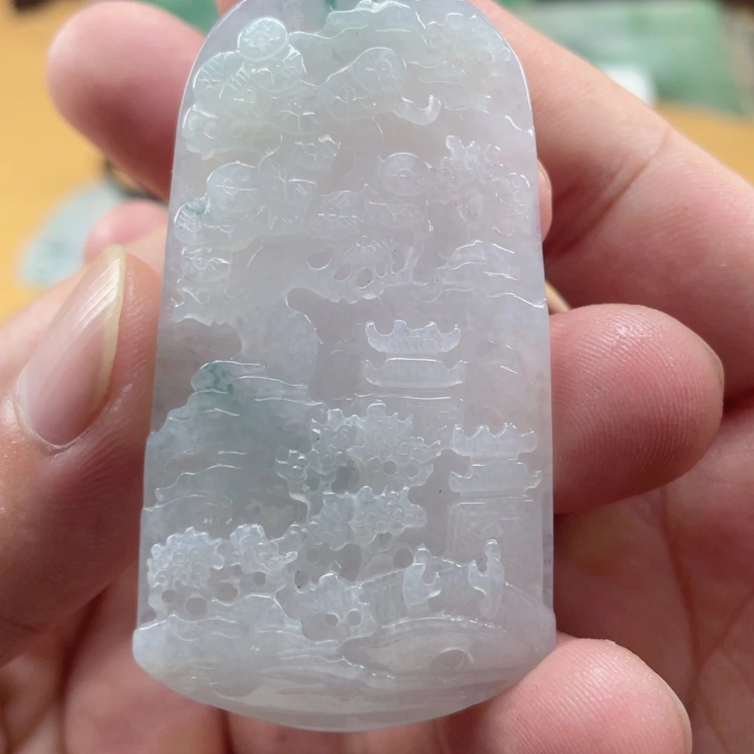 颈饰未镶嵌翡翠翡翠