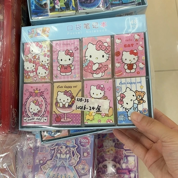 48个装凯蒂猫口袋笔记本