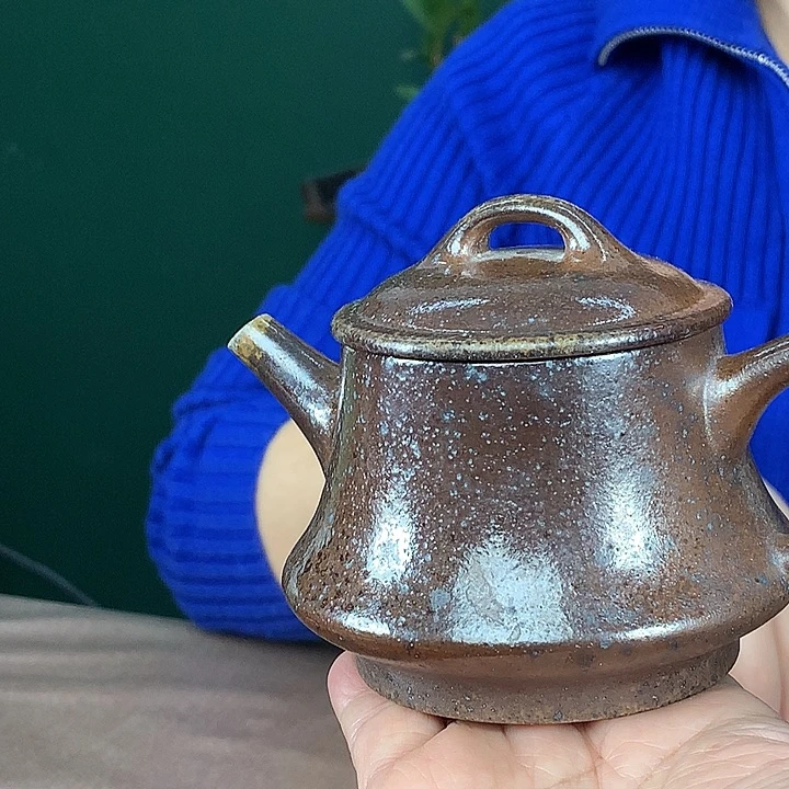 紫砂茶壶纯自然柴烧