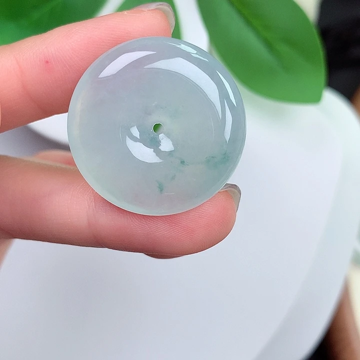 颈饰未镶嵌翡翠27.6-5.8mm