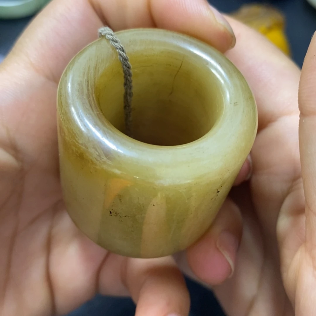 白玉菩提吊坠摆件