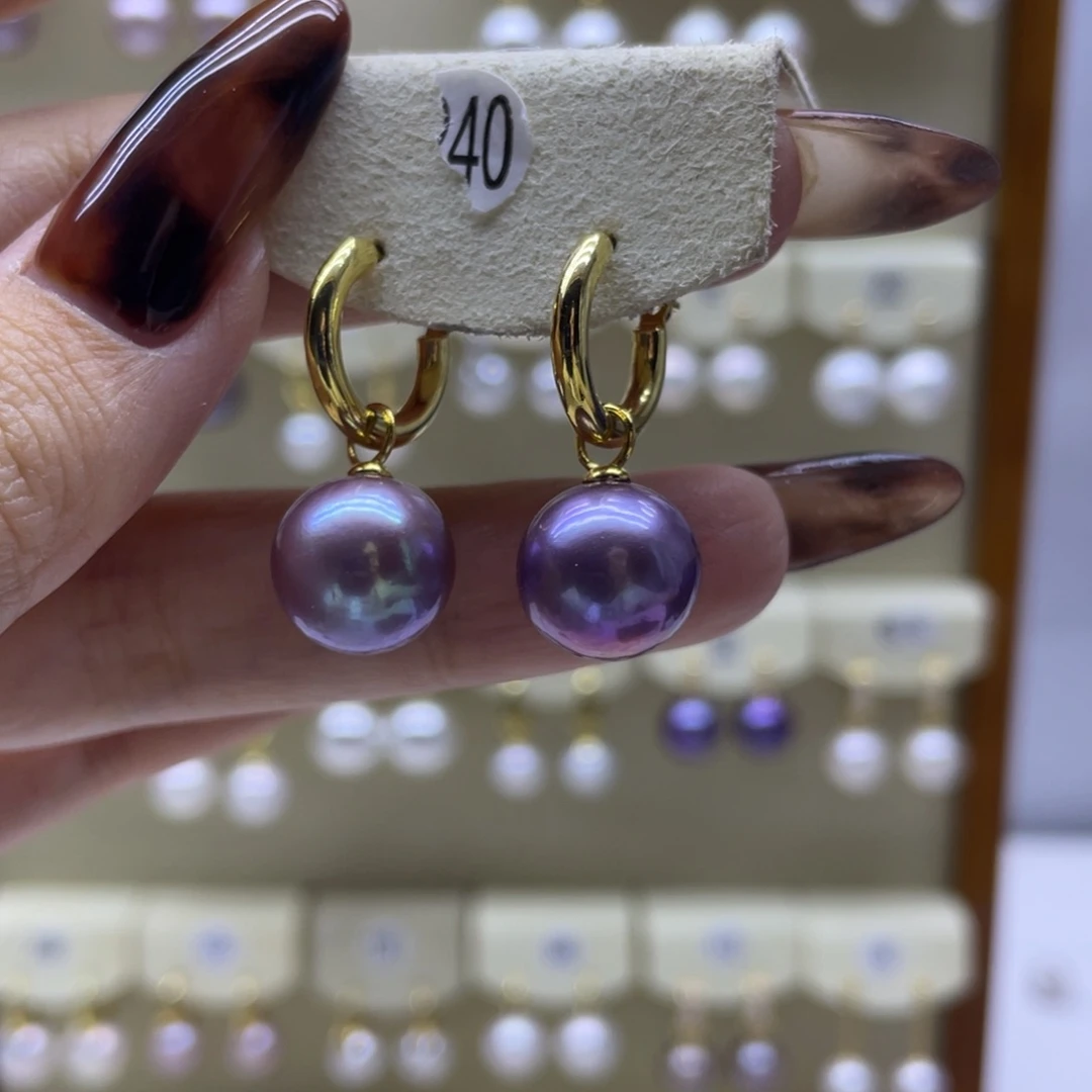 淡水珍珠耳饰未镶嵌