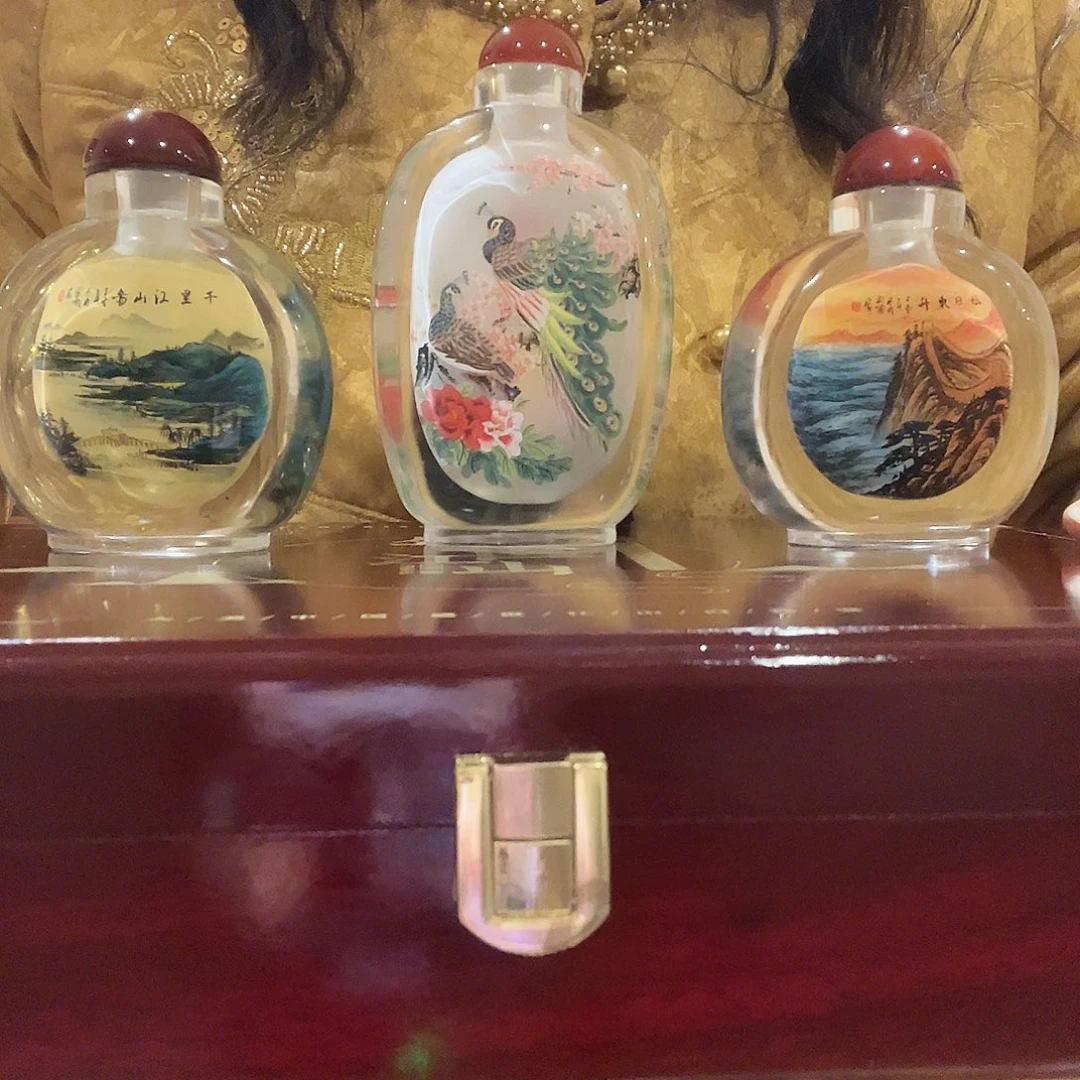 书法内画壶付国顺