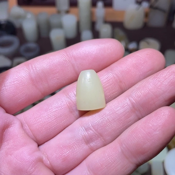 四***合和田玉未镶嵌吊坠(不含链)