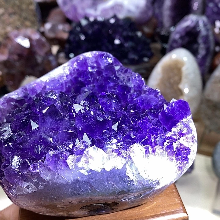 最***天紫晶大型摆件（非配饰）未镶嵌