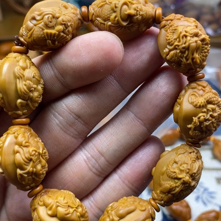 橄榄核手串/手链橄榄核雕工艺手串