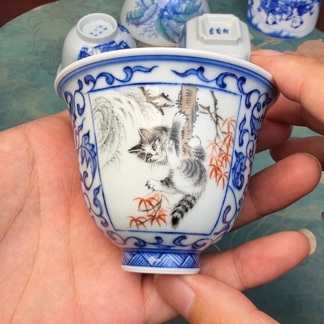 R***u现代景德镇全手工全手绘陶瓷