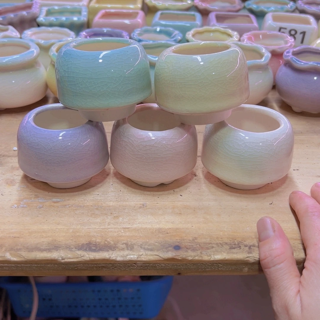 陶瓷花盆当场凑满12包邮