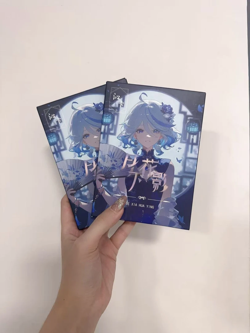 莫【拆盒】沁卡月下花影二次元动漫游戏收藏卡牌（默认代拆）
