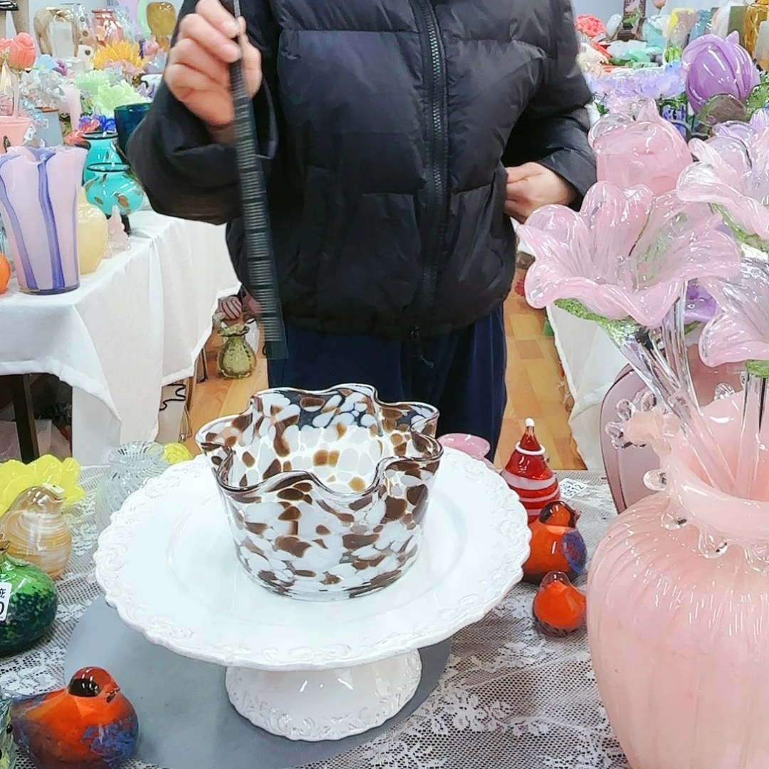 福利不退不换琉璃花瓶艺术品