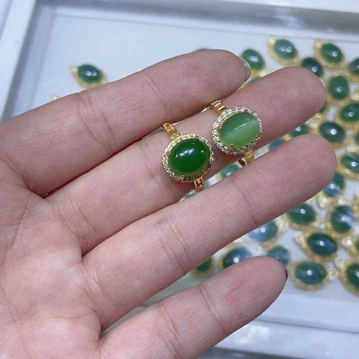 和田玉戒指未镶嵌