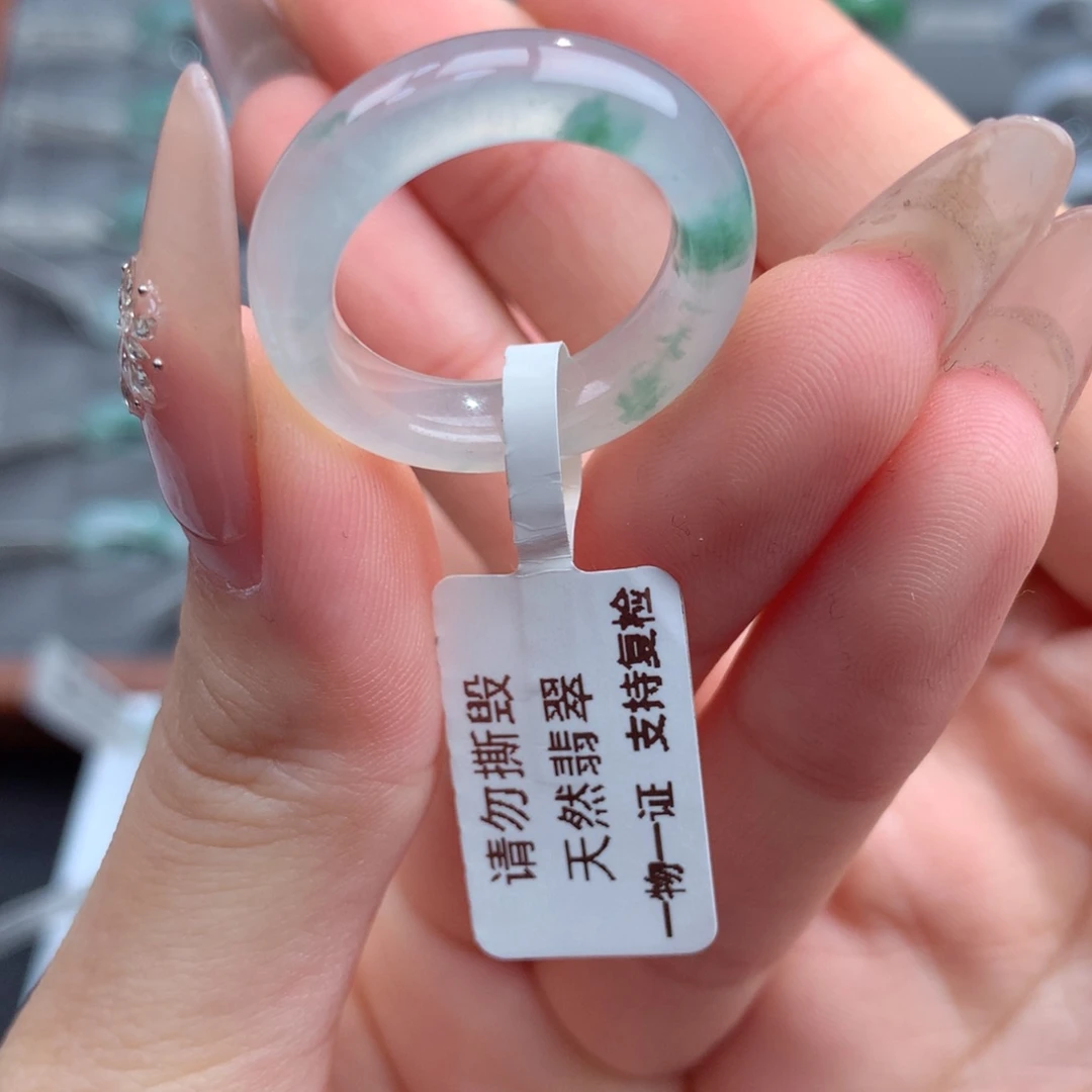 翡翠戒指未镶嵌0**616-17号