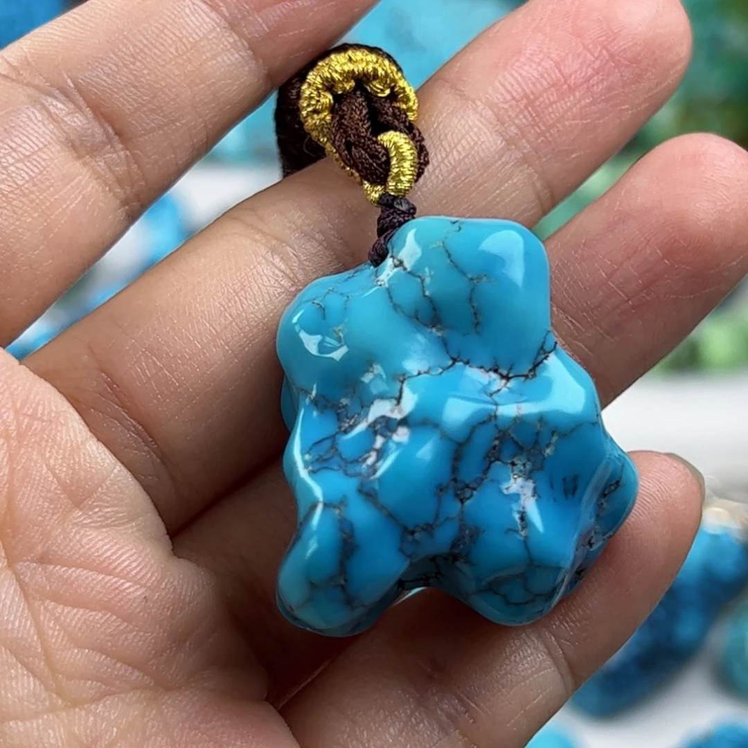 未镶嵌绿松石珠宝奇石