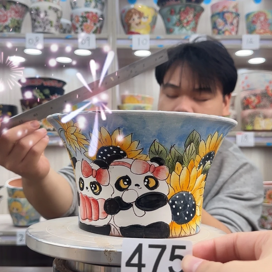 紫砂花盆瑕疵瑕疵475
