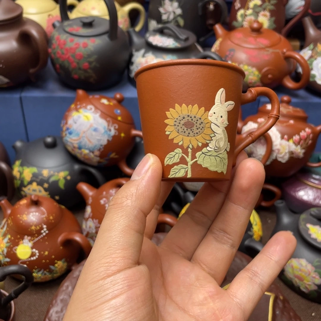 茶杯紫砂紫砂主人杯80cc