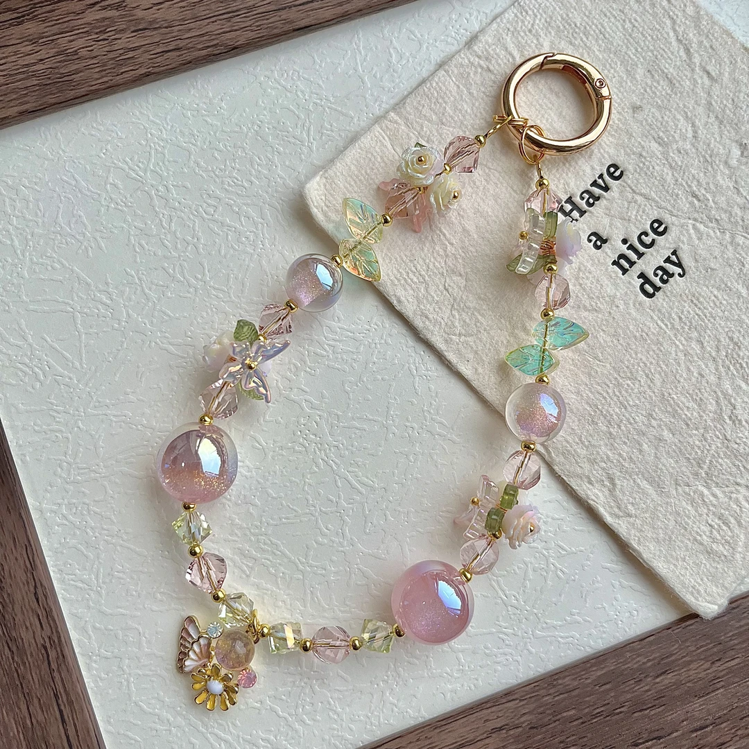 388编码挪威手机链原创新款高级感手机壳防丢饰品包包钥匙扣挂件