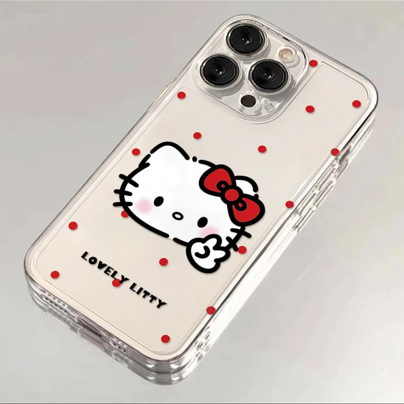 奥菲顿红波点比耶kt适用iPhone16苹果15手机壳华为vivo小米oppo套