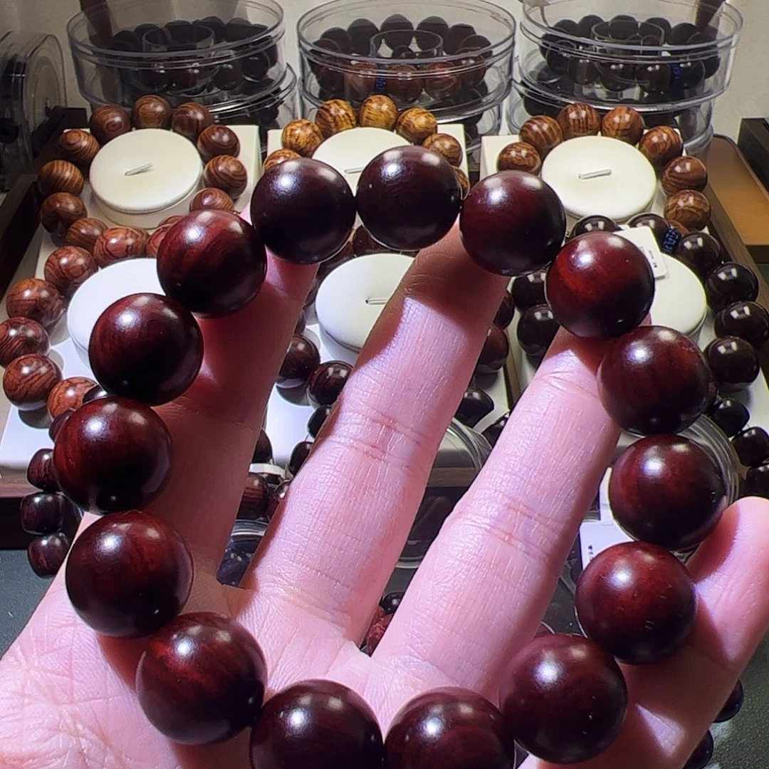 影***人黄花梨/降香黄檀手串/手链