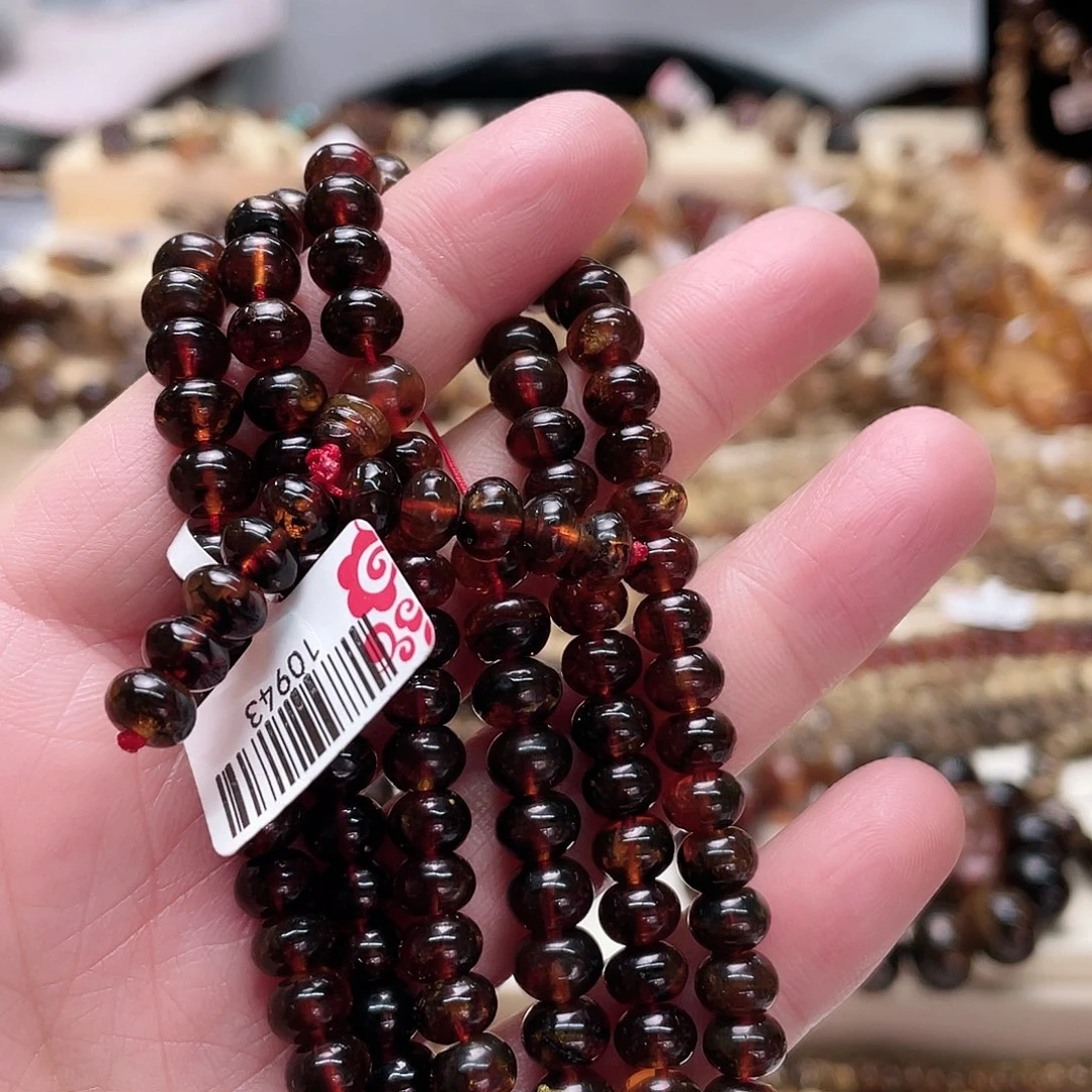 琥珀裸石未镶嵌七10943