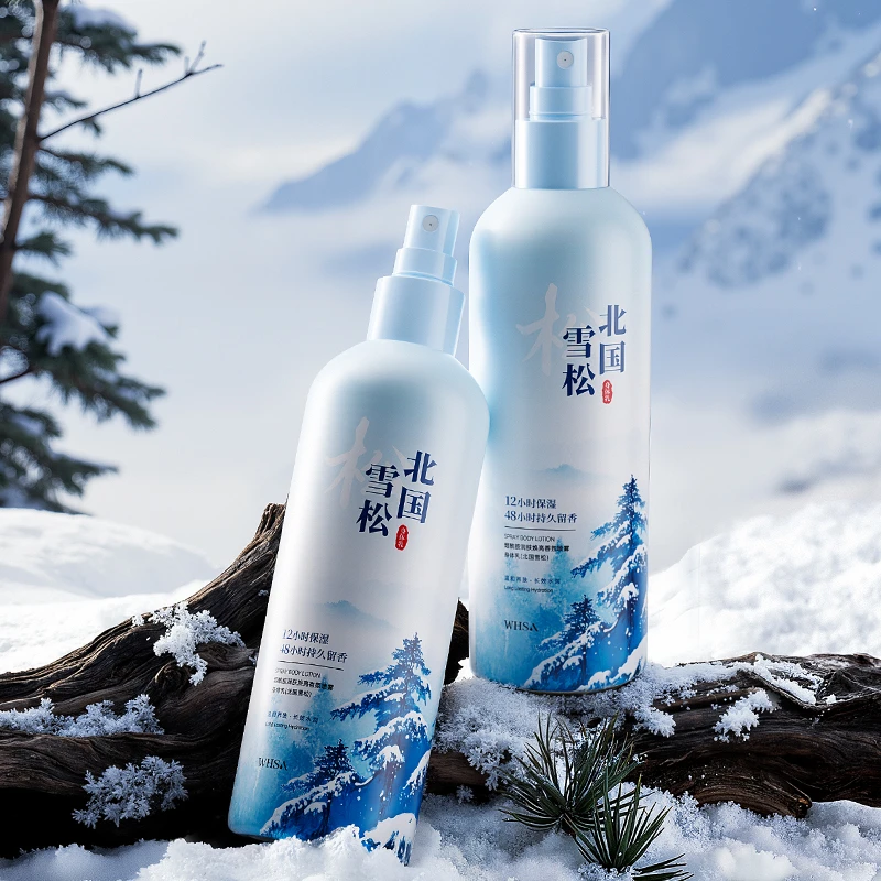 WHSA烟酰胺润肤焕亮香氛喷雾身体乳（北国雪松）-yz