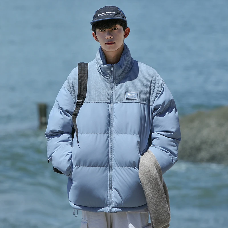 棉衣棉服厚款立领拉链潮流港风保暖冬季休闲宽松男士情侣加厚