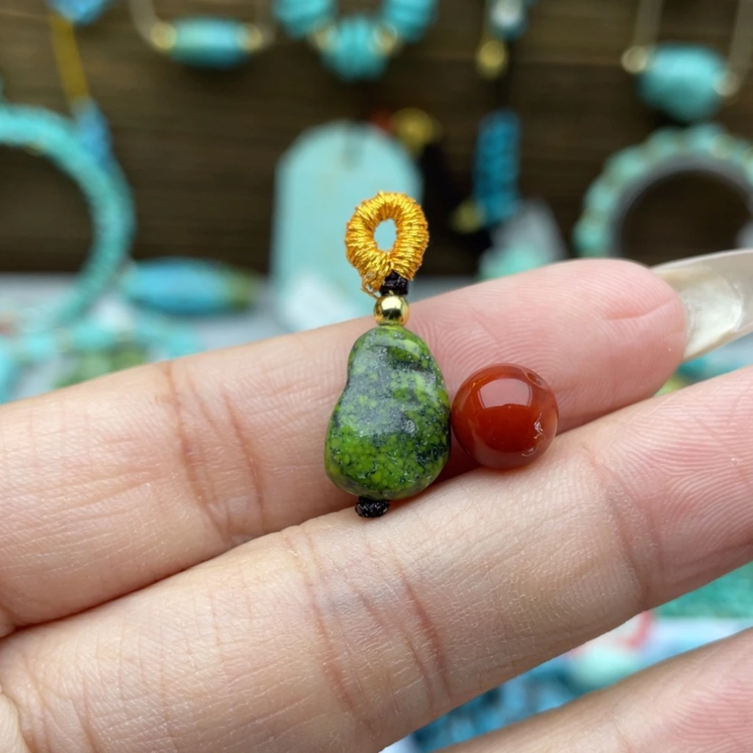 南红玛瑙未镶嵌随行