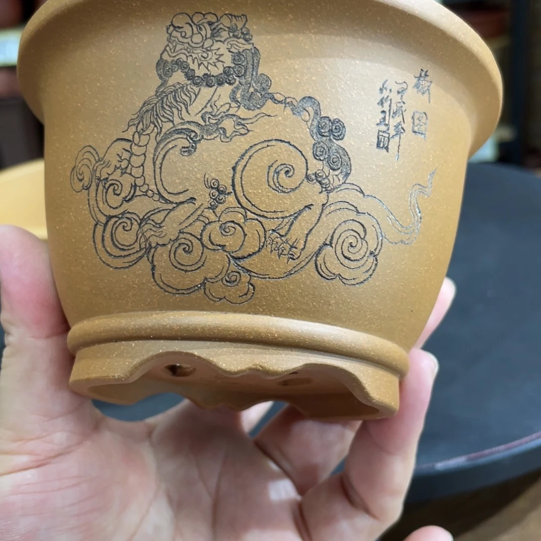 紫砂花盆紫砂花盆在这里
